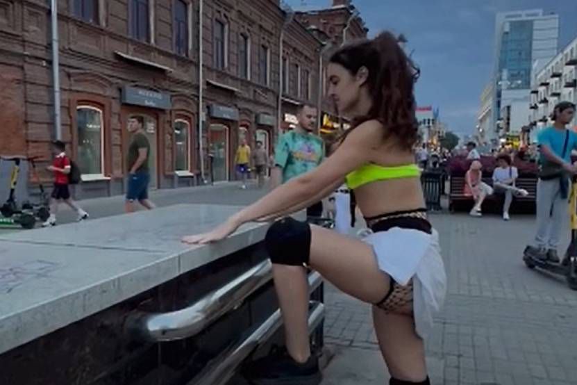 Чешский видео кастинг проходит девушка преподававшая танцы