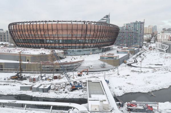 В Екатеринбурге новую ледовую арену УГМК планируют открыть в начале 2025 года