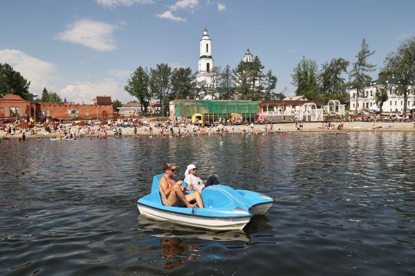 В Екатеринбурге воздух впервые в истории прогрелся до 40 градусов