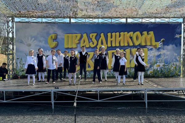 В деревне Поварня с участием жителей построили площадку для досуга