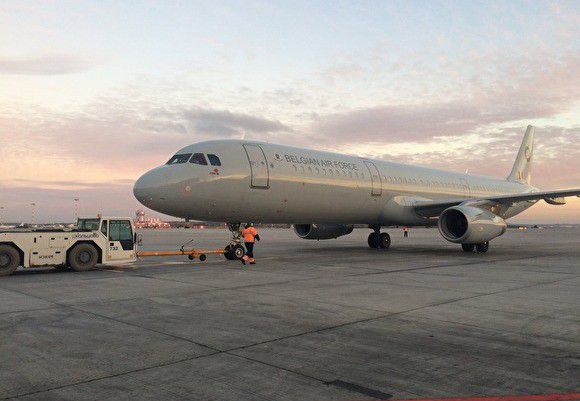 Самолет короля Бельгии приземлился в Екатеринбурге