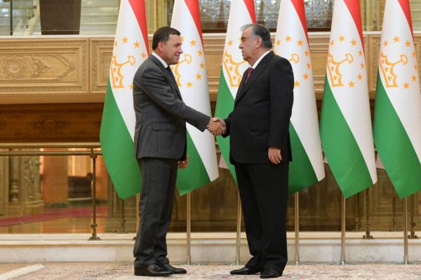Свердловский губернатор и президент Таджикистана договорились о сотрудничестве