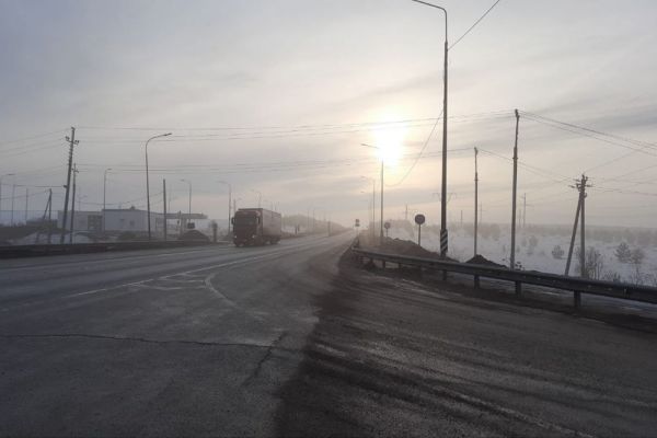 Свердловчан предупредили о сложной дорожной обстановке на Пермском тракте из-за тумана