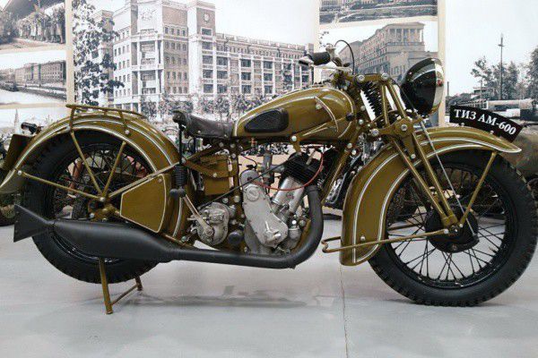 Довоенный мотоцикл пополнил коллекцию музея автотехники