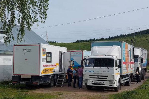 Медицинский автопоезд прибыл в село Нижнеиргинское