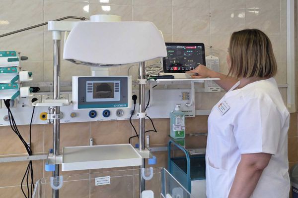 В реанимацию областной детской  больницы поступило новое оборудование стоимостью свыше 90 млн рублей