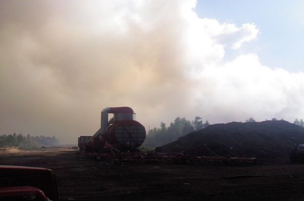 Пожар на торфянике в Режевском районе локализован