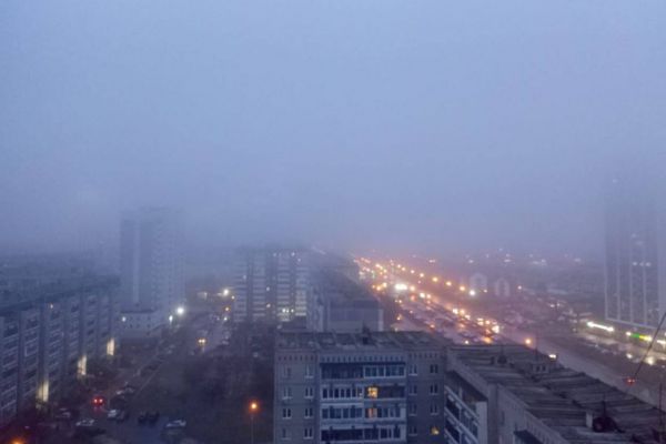 Туман накроет Свердловскую область утром 12 ноября