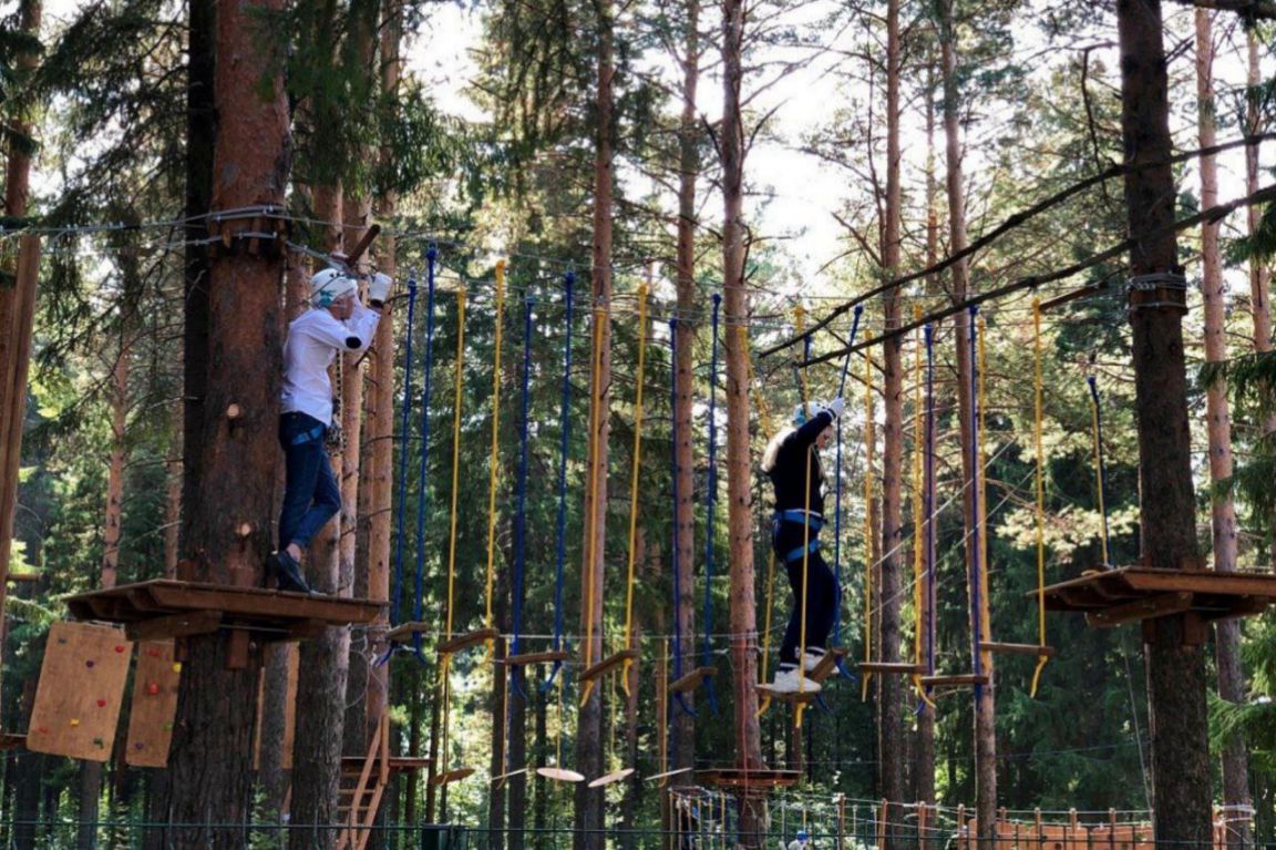 Веревочный парк в Новгородской области