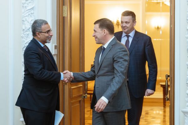 Стратегический партнер: Евгений Куйвашев и посол Индии в России наметили планы  сотрудничества