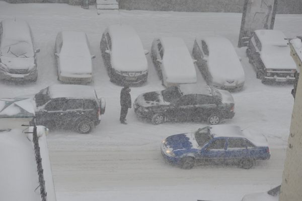 Начало недели в Екатеринбурге будет снежным