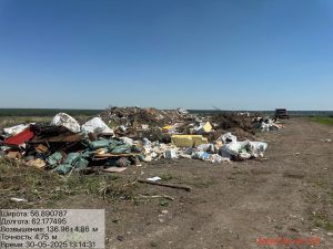 В Свердловской области выявлено шесть незаконных свалок