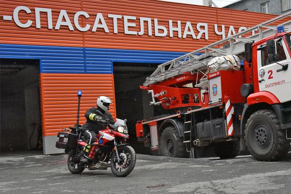 Пожарные Екатеринбурга пересели на BMW