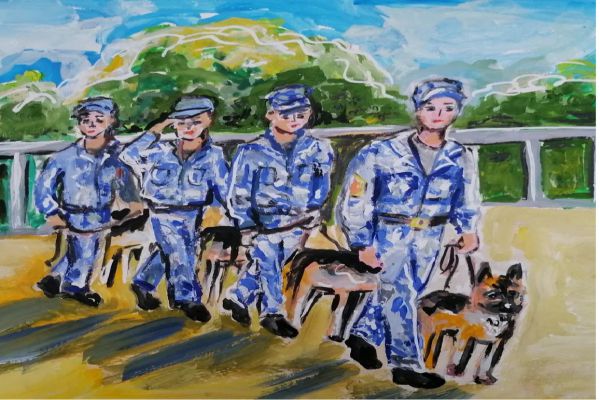 Юные свердловчане создадут коллективный портрет сотрудников полиции