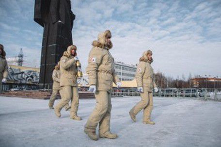 Огонь Всемирных военных игр едет в столицу Урала