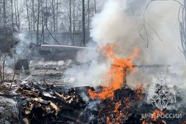 В Свердловской области удалось локализовать 20 природных пожаров