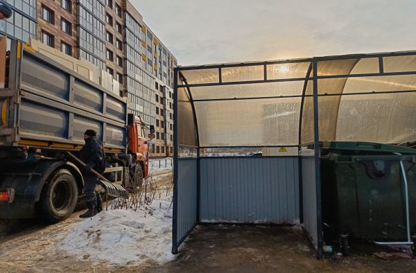 В свердловских муниципалитетах стало больше площадок  для крупногабаритных отходов