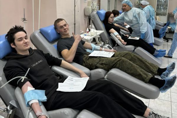 Более 120 молодых людей стали участниками донорской акции в Каменске-Уральском