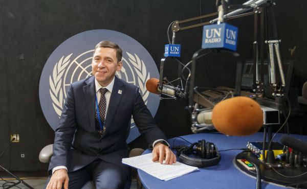 О нашей области и будущем поколений: Евгений Куйвашев выступил с трибуны ООН