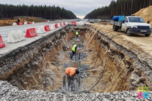 На трассе М-12 вблизи Заречного начали строить «большой перекресток»