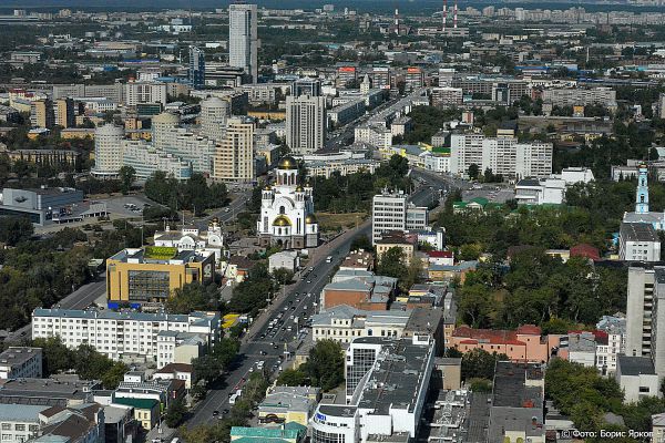 Власти преобразят фасады и вывески на зданиях в туристическом центре Екатеринбурга