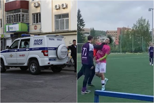 В Новоуральске футболисты-любители устроили массовую драку во время матча