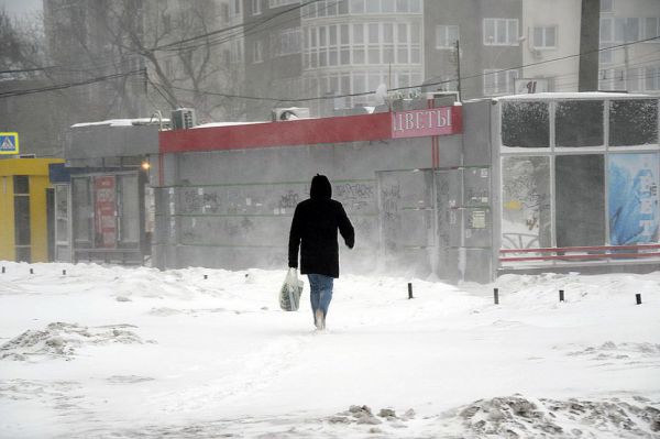 В Екатеринбурге похолодало до минус 17 градусов