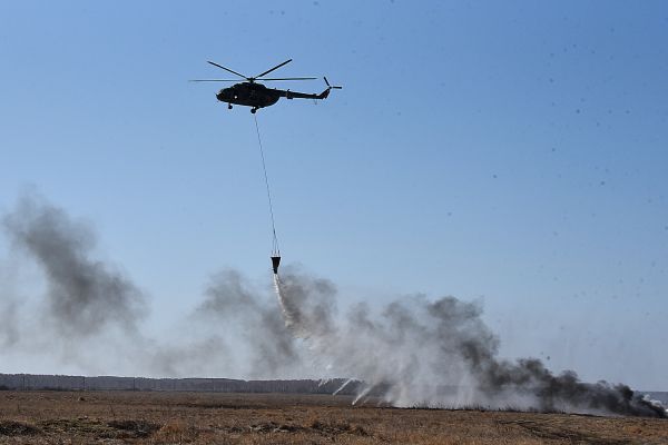 Областной оперштаб определил первоочередные меры по борьбе с пожарами на 9 мая