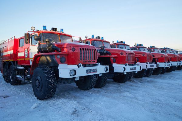Для тушения пожаров на Среднем Урале приобрели более 30 единиц техники