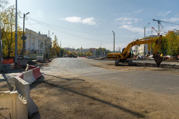 Запланированный ремонт дорог в столице Урала окончен уже на 86%
