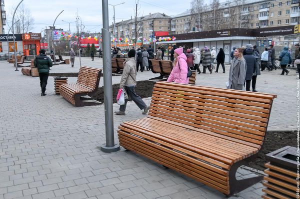 В Нижнем Тагиле появился бульвар с дорожками для самокатчиков