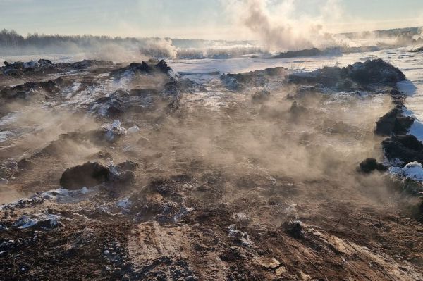На Среднем Урале разработали уникальную технологию тушения торфяных пожаров в зимнее время