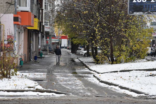 В Екатеринбурге в выходные выпадет снег