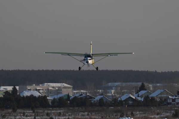 Самолет «Байкал» впервые поднялся в воздух с российским двигателем