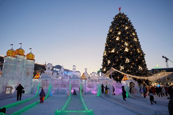 В Екатеринбурге работу ледового городка продлили до 21 января