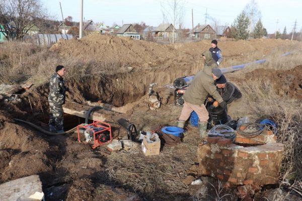 Ремонт водопровода идет полным ходом в Североуральске