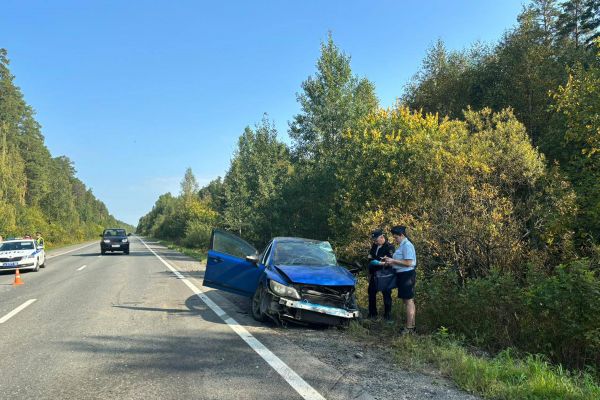 Водитель Honda погиб в аварии на Режевском тракте