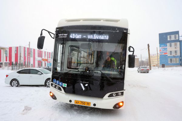 В Нижнем Тагиле на городские маршруты вышли новые автобусы большого класса