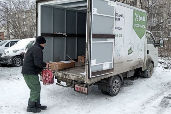 «ЭКОмобиль» собрал ртуть в хлебном городе Свердловской области