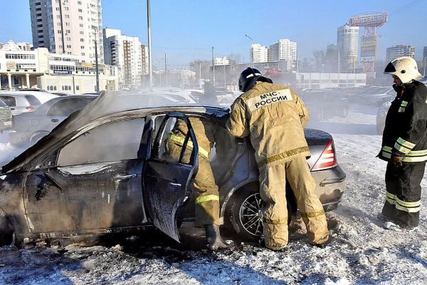 На Ботанике сожгли автомобиль – преступники могли перепутать машины