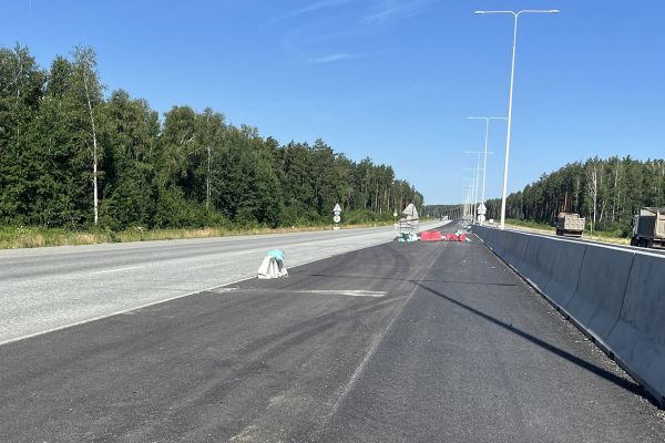 Участок ЕКАД возле Медного расширят на год раньше запланированного срока